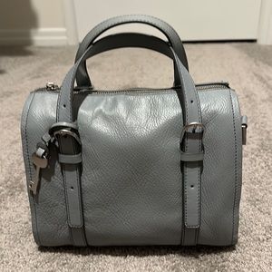 COPY - Fossil Carlie Satchel Smokey Blue (Like New)